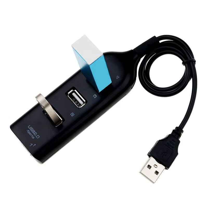 PAFEL USB Hub USB Splitter 4-Port USB 2.0 Multi-Hub Expansion Desktop Laptop Full System Compatible Adapter USB Hubs