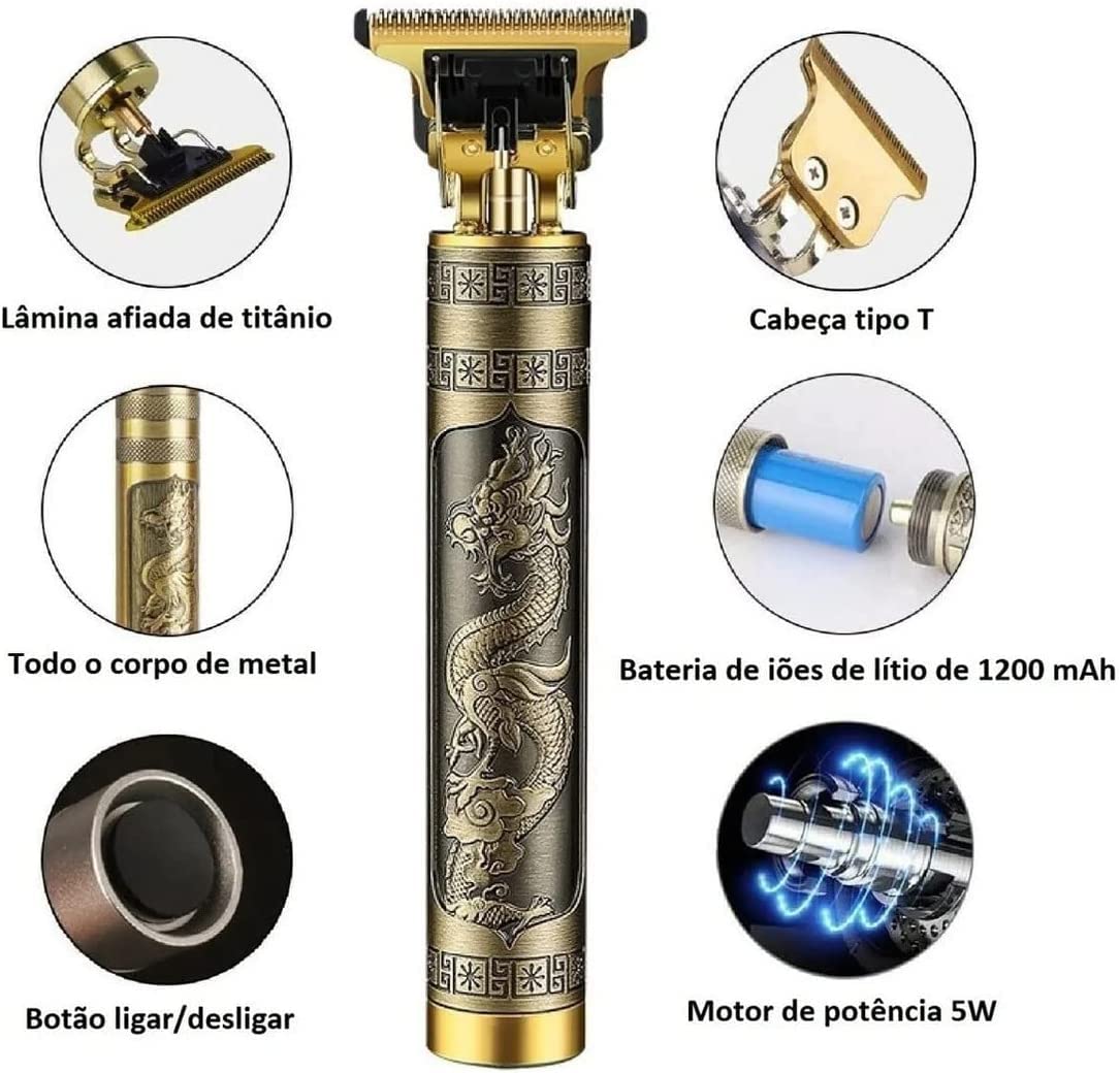 PAFEL professional hair clipper, electric hair clipper wireless shaver metal hair clipper men women Hair Cutting rechargeable hair clipper