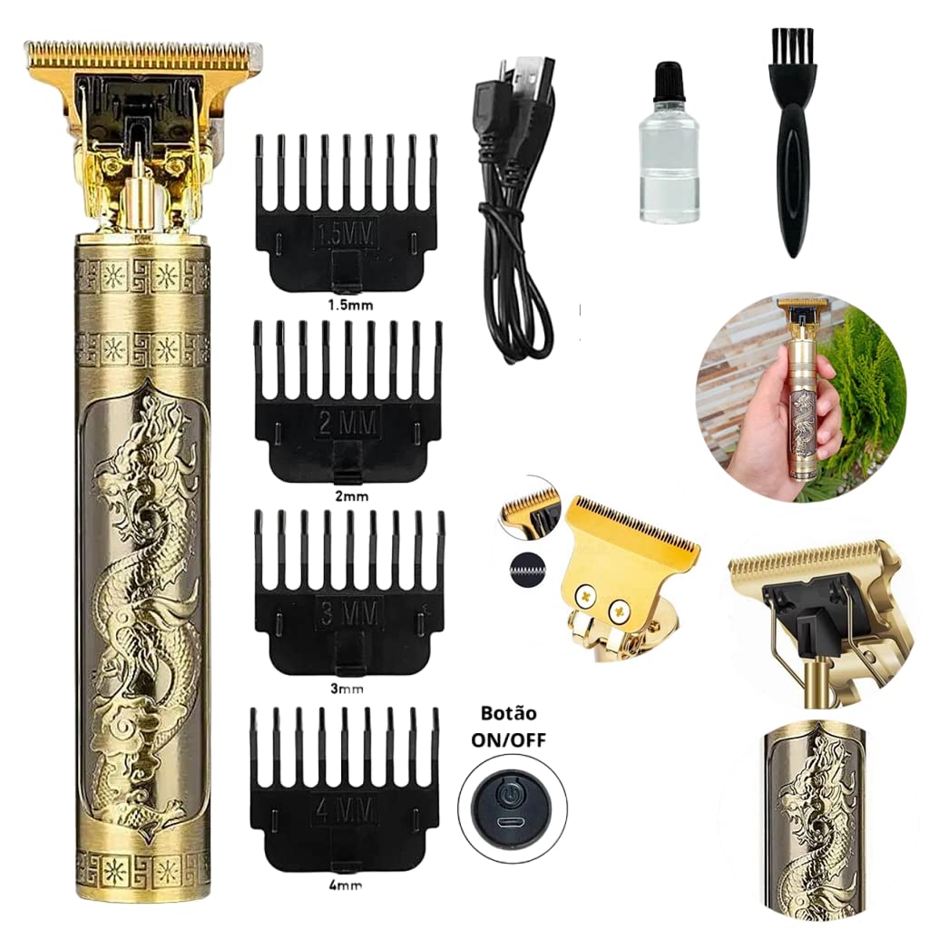 PAFEL professional hair clipper, electric hair clipper wireless shaver metal hair clipper men women Hair Cutting rechargeable hair clipper
