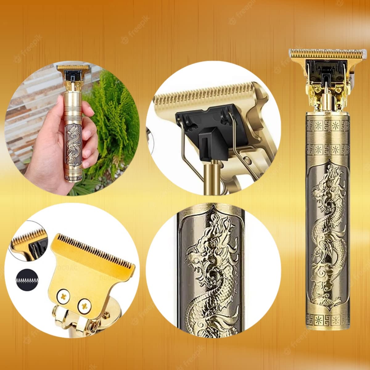 PAFEL professional hair clipper, electric hair clipper wireless shaver metal hair clipper men women Hair Cutting rechargeable hair clipper