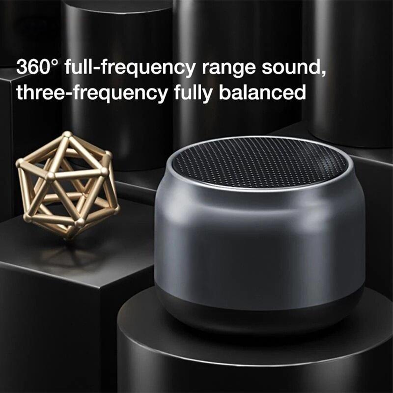 PAFEL K30 Bluetooth Speaker True Wireless Metal HD Stereo Outdoor Sports Super Low Bass 1200mAh High Battery Audio Music Wireless Bluetooth Speaker