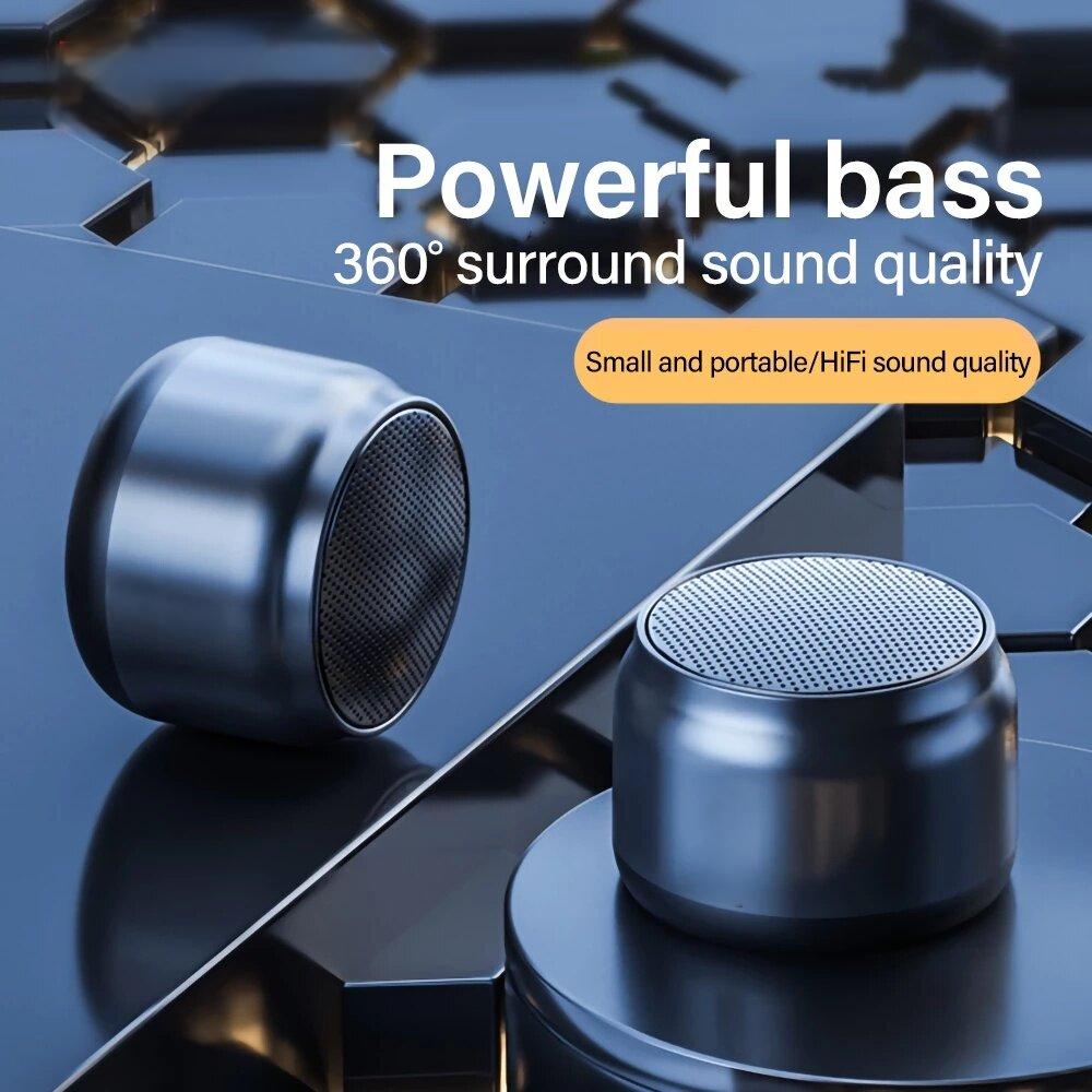 PAFEL K30 Bluetooth Speaker True Wireless Metal HD Stereo Outdoor Sports Super Low Bass 1200mAh High Battery Audio Music Wireless Bluetooth Speaker