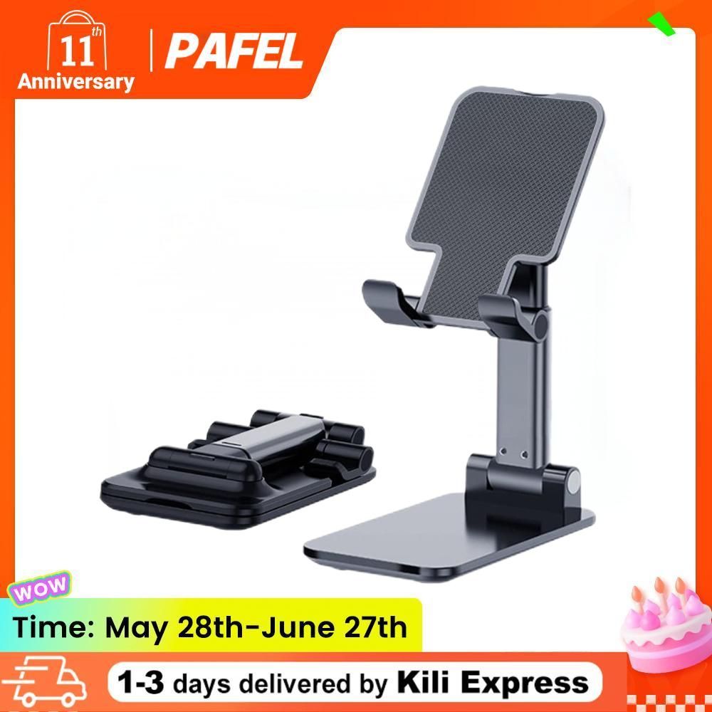 PAFEL Mobile Phones Stand Foldable Adjustable Stand Multifunctional Stable Mobile Phone Tablet Metal Stand