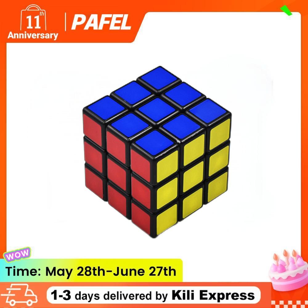 PADEL High Quality Professional Rubik's Cube 3x3x3 Quick Turn Rubik's Cube Pocket Puzzle Durable Design Rubik's Cube for Kids to Improve Cognitive Skills Perfect Toy Gift