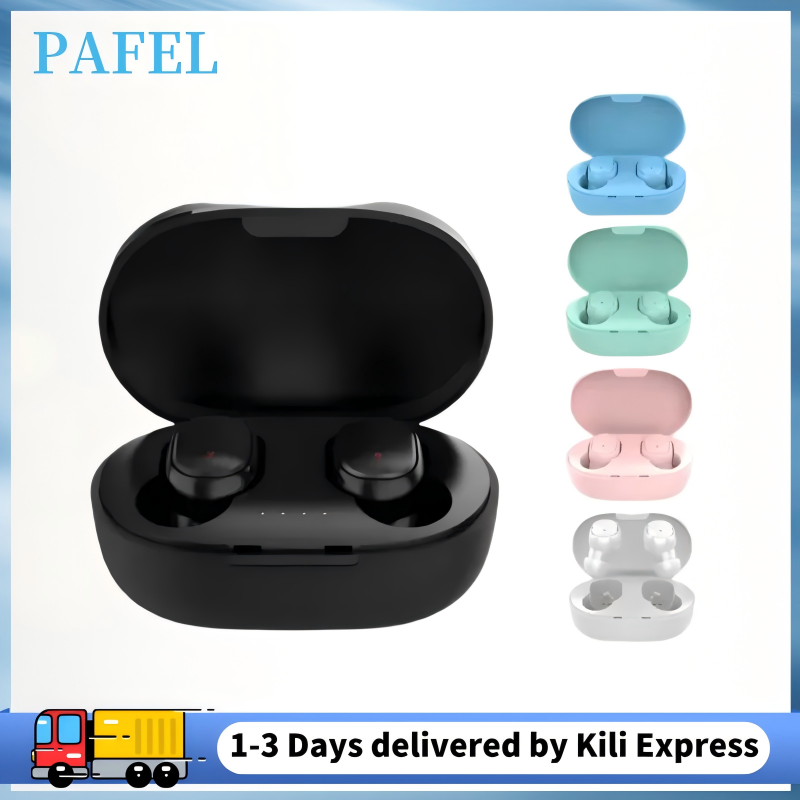PAFEL A6S earphone TWS Wireless Bluetooth earpods Suitable for Mobile Phones Sports Music Portable Mini Wireless Headset In-Ear Noise Canceling Wireless Earbuds