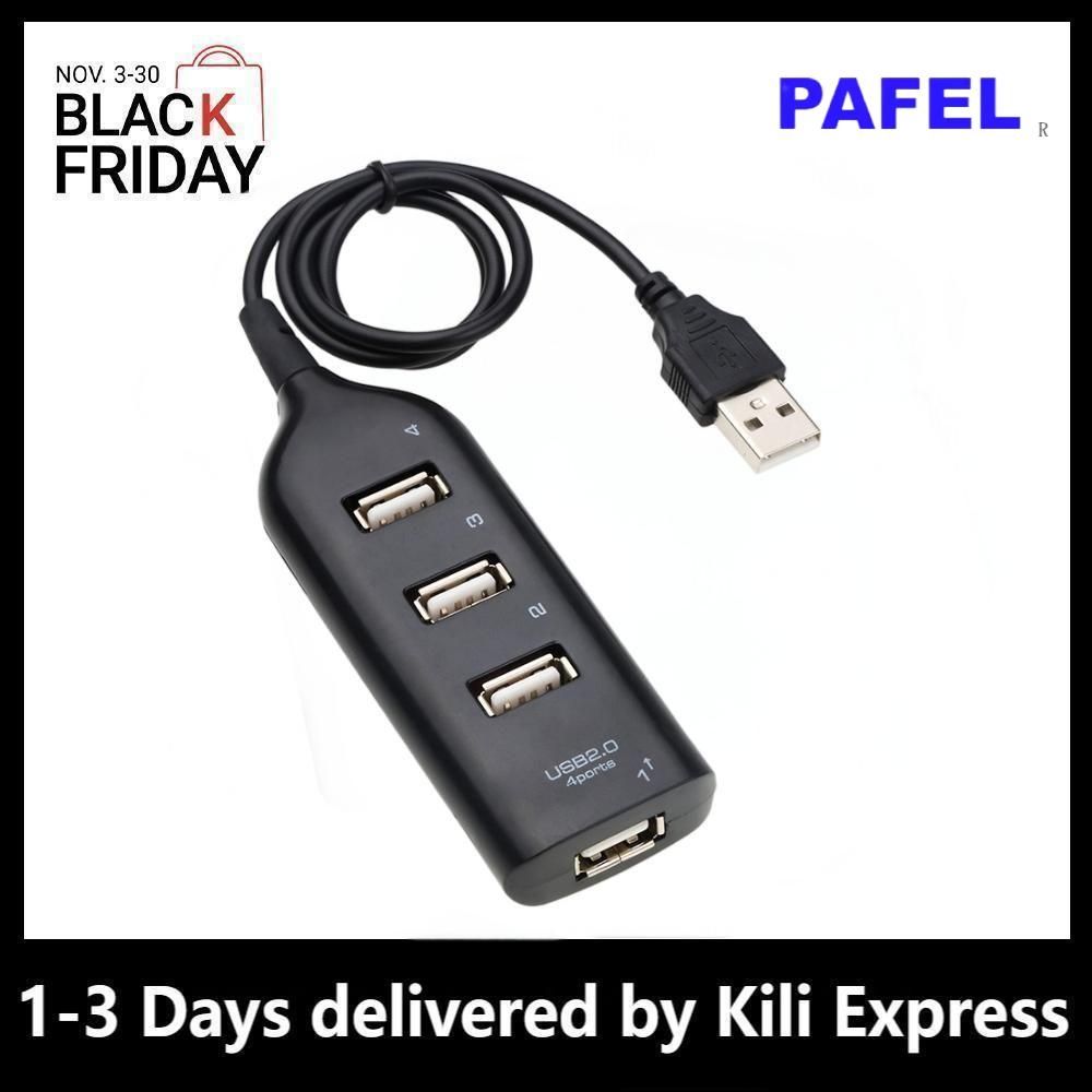 PAFEL USB Hub USB Splitter 4-Port USB 2.0 Multi-Hub Expansion Desktop Laptop Full System Compatible Adapter USB Hubs
