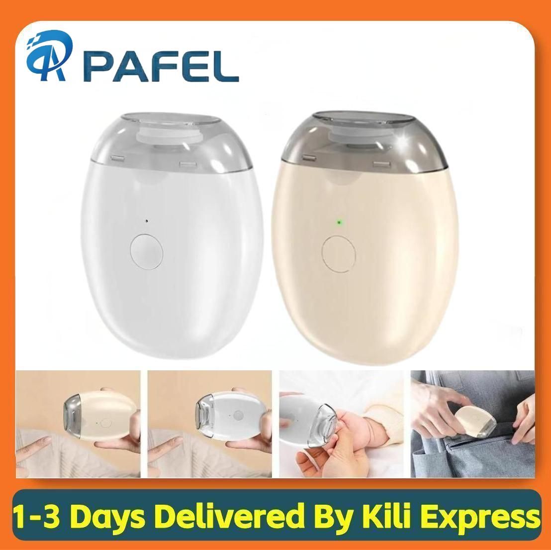 PAFEL Electric Nail Clipper Nail Grinding Machine Professional Nail Care Comfortable Rechargeable 3-speed Nail Clipper Portable Multi functional Beauty Nail Trimming Tool