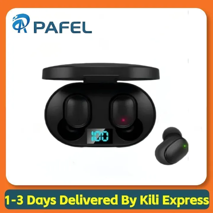 PAFEL E6S TWS Wireless earphone Bt 5.0 Noise Canceling earbuds HiFi Stereo Mini Low Latency earpods Waterproof Sports In-Ear Earphones