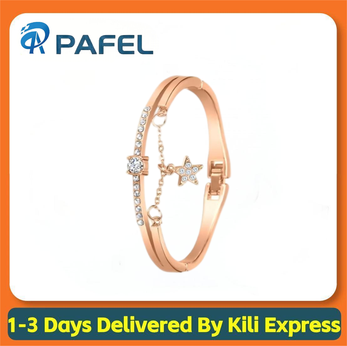 PAFEL Women Bracelets Fashion Lady Bracelet girl Classic Jewellery Female Crystal Bracelet Valentines Gift