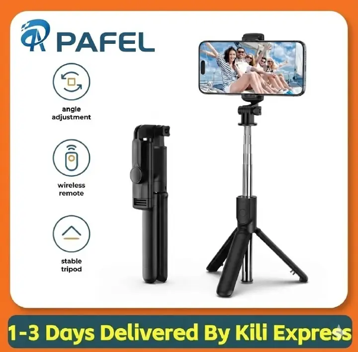 PAFEL R1/R1S Bluetooth selfie stick 3in1 phones tripod stand fill light telescopic selfie stick wireless remote control tripod Bluetooth live streaming mobile phone stands