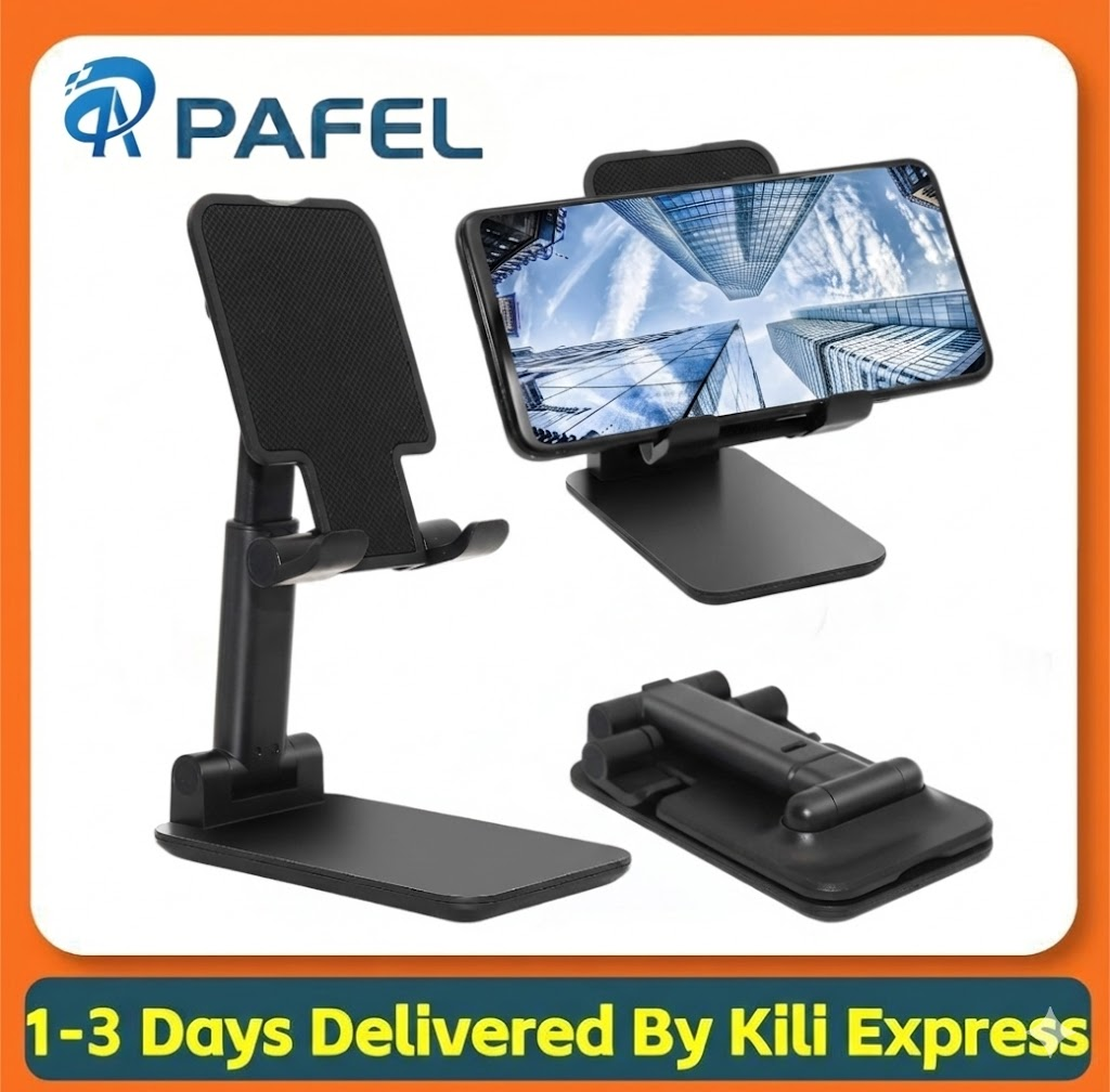 PAFEL Mobile Phones Stand Foldable Adjustable Stand Multifunctional Stable Mobile Phone Tablet Metal Stand
