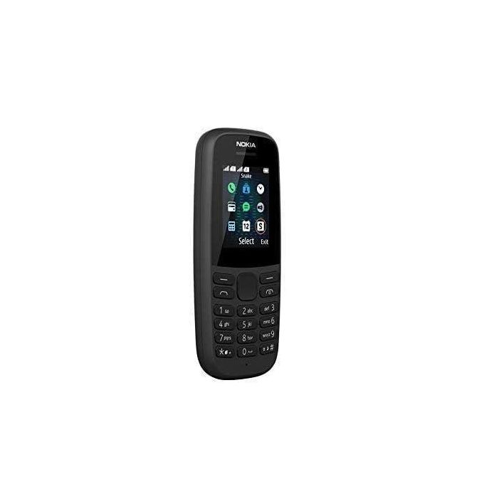 Nokia 105, 1.77" screen, Dual SIM, Feature phone with FM and Torch