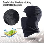 3 Pack Lightweight Balaclava Ski Mask - Breathable Summer Face Cove For Motorcycle, Football, Cycling, Outdoor Sports