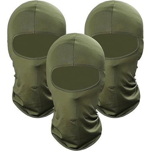 3 Pack Balaclava Ski Mask for Men/Women, Full Face Cover