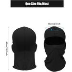 9 Pieces Ski Mask for Men Balaclava Face Mask Summer Face Mask Balaclava Full Face Mask Breathable Hood for Outdoor Use