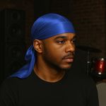 3PCS Silky Durags with Double Sided Brush for Men Wave, Satin Doo Rags for 360, 540, 720 Waves, Award 1 Wave Cap (red+blue+black)