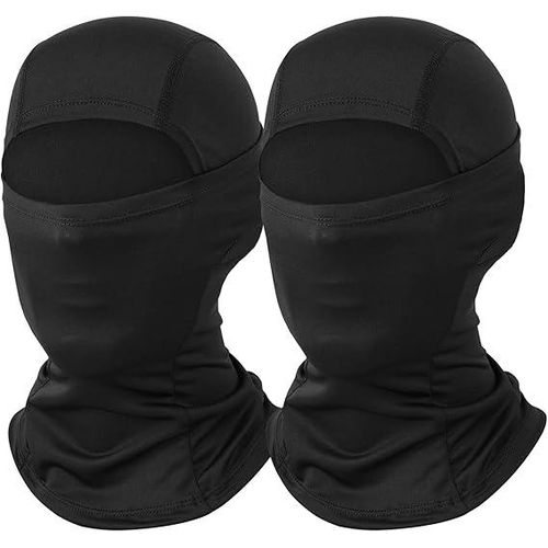 Ski Mask for Men 2 Pack Balaclava Face Mask Women Summer Shiesty Masks Motorcycle Helmet Full Head Cover Sun UV Protection