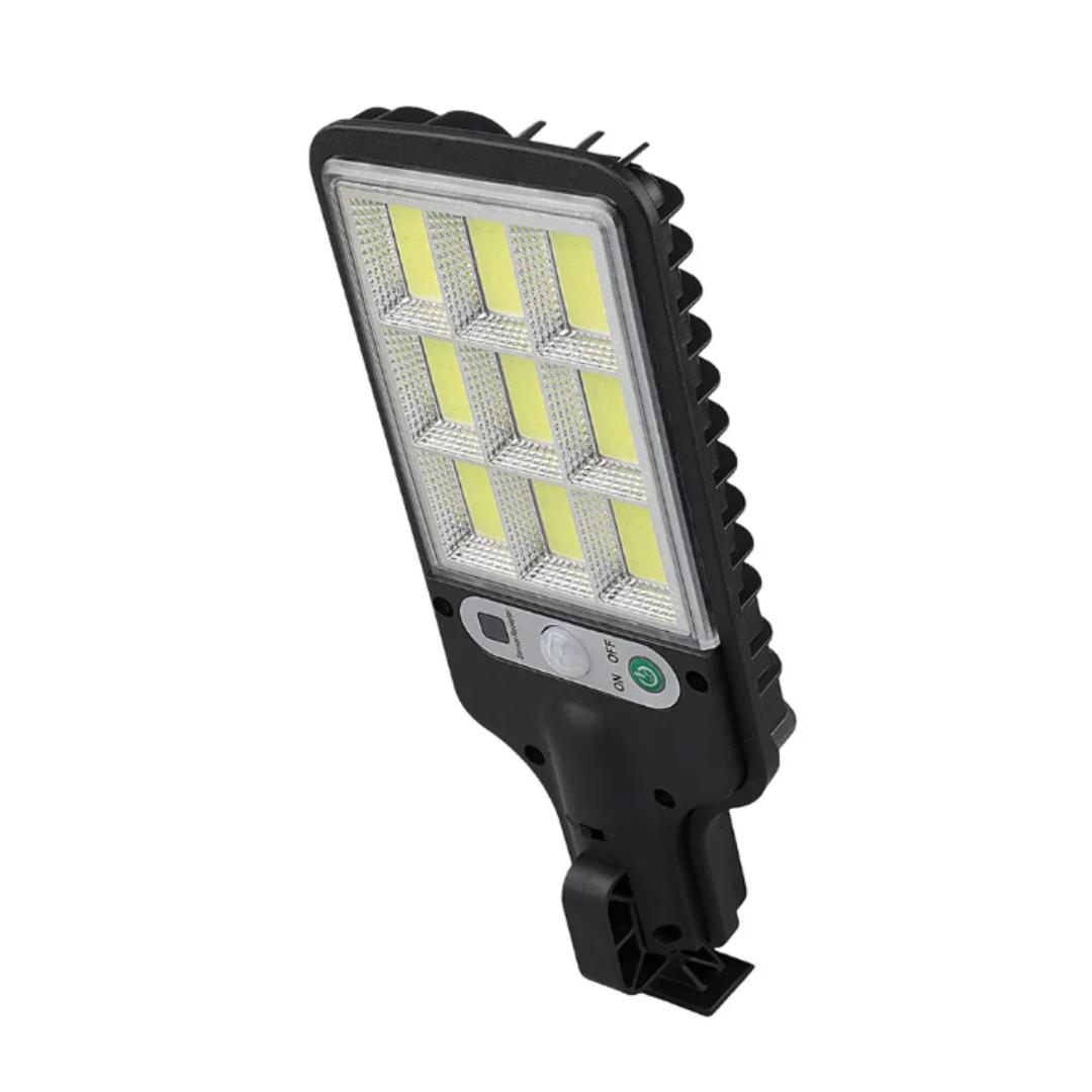 2 pack Outdoor Solar Street Light ABS IP65 Human Motion Sensor Garden Light Remote Control LED Wall Lamp Waterproof