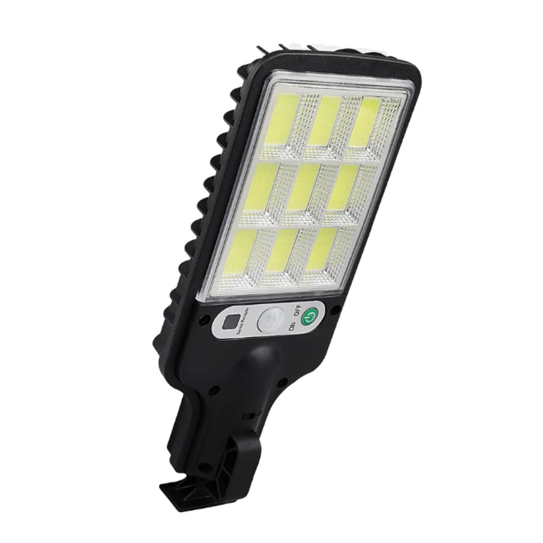 2 pack Outdoor Solar Street Light ABS IP65 Human Motion Sensor Garden Light Remote Control LED Wall Lamp Waterproof