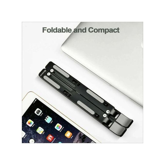Portable ALUMINIUM ALLOY Fold-able Computer Support Laptop Stand