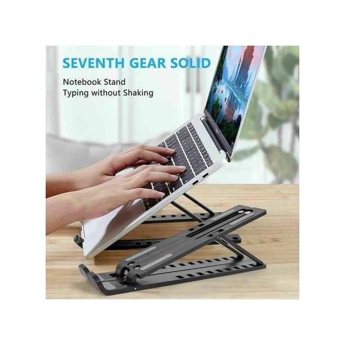 Portable ALUMINIUM ALLOY Fold-able Computer Support Laptop Stand