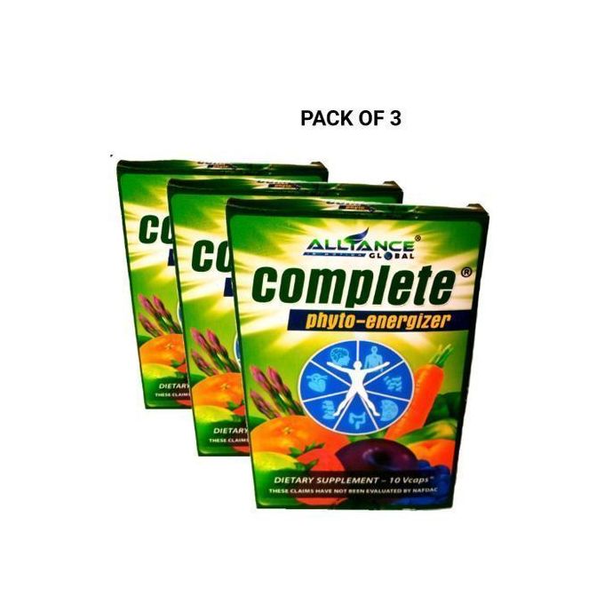Alliance In Motion Global Complete Phyto- Energizer Dietary Supplement ×3Pcs