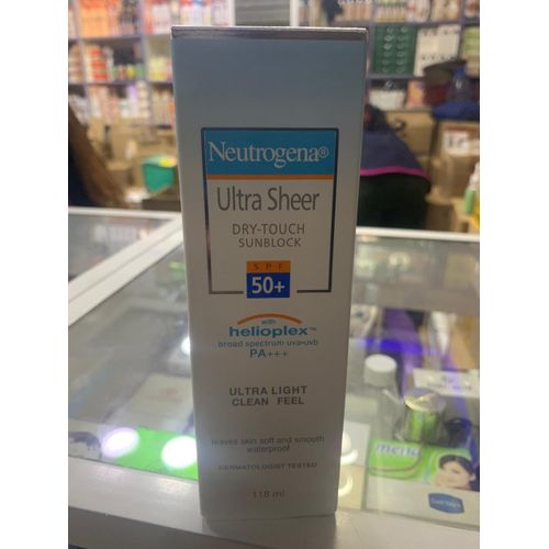 Neutrogena Ultra Sheer Dry-Touch Sunscreen / 118ml Suncream / Sunblock