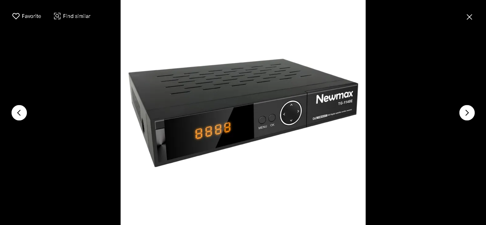 Newmax TG-1140E Full High Definition 1080P Decoder COMBO DVB T2 S2 Set Top Box Satellite TV Receiver