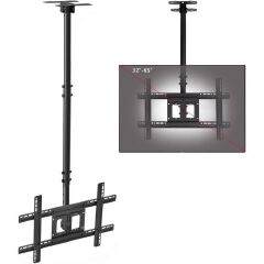 TV CEILING Mount Bracket, Fits 32"-65" Flat Screen