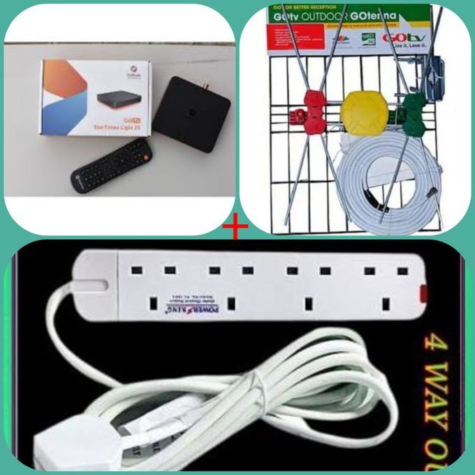 Startimes Decoder + 1 Month Subscription Package
