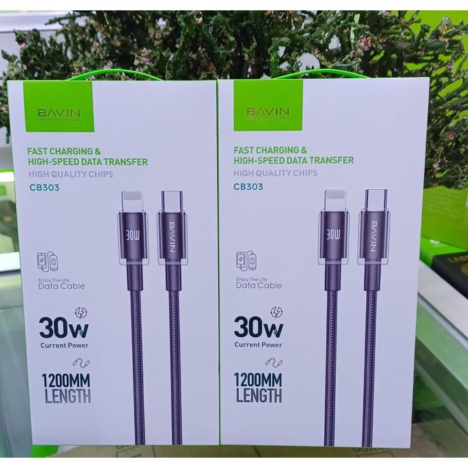 Bavin C to Iphone 30W cable