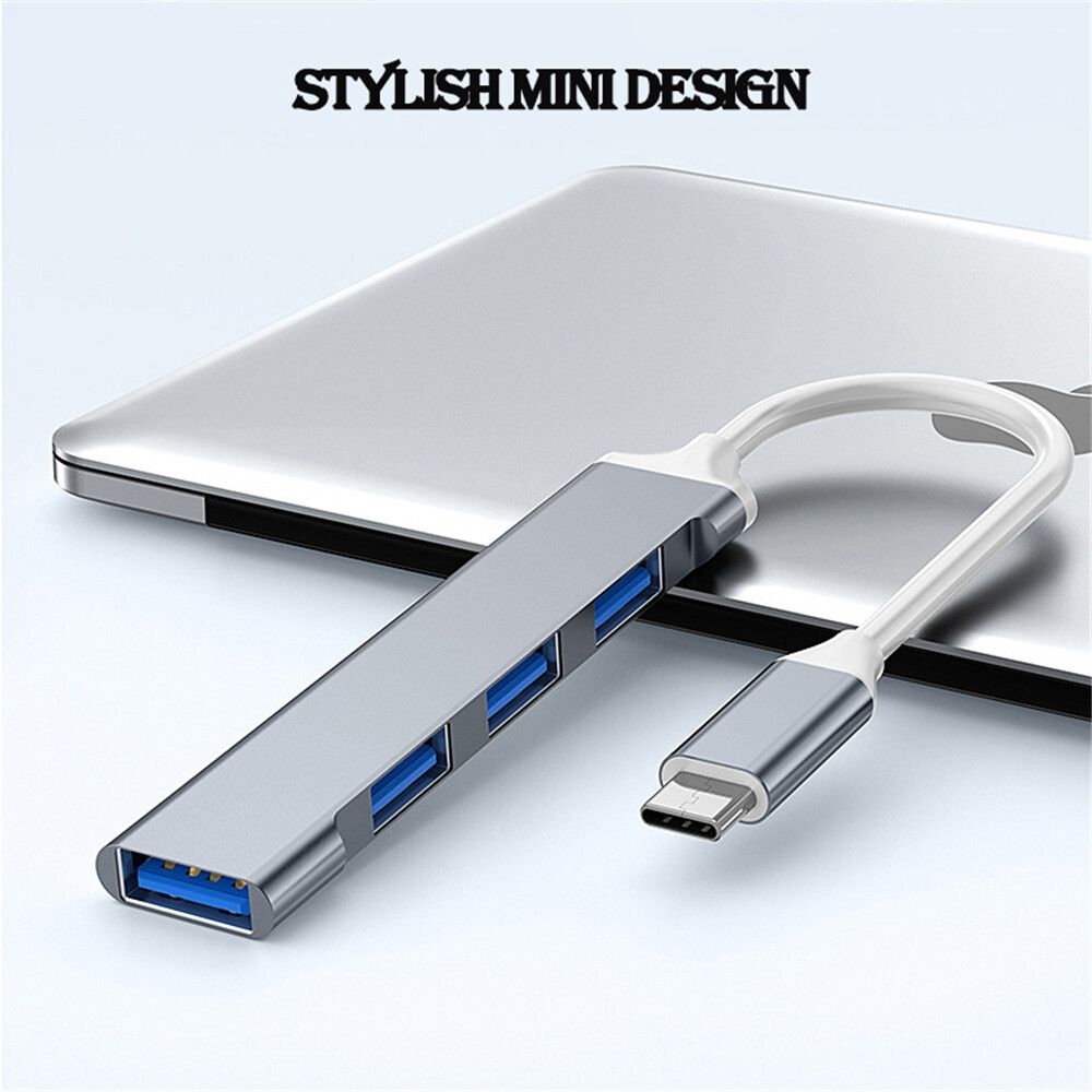 Type C USB HUB 3.0 4 Ports Extension Adapter