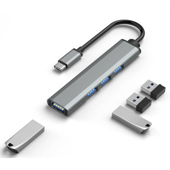 Type C USB HUB 3.0 4 Ports Extension Adapter
