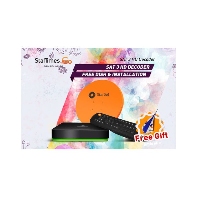 Startimes DECODER (+ Free Dish & Installation)