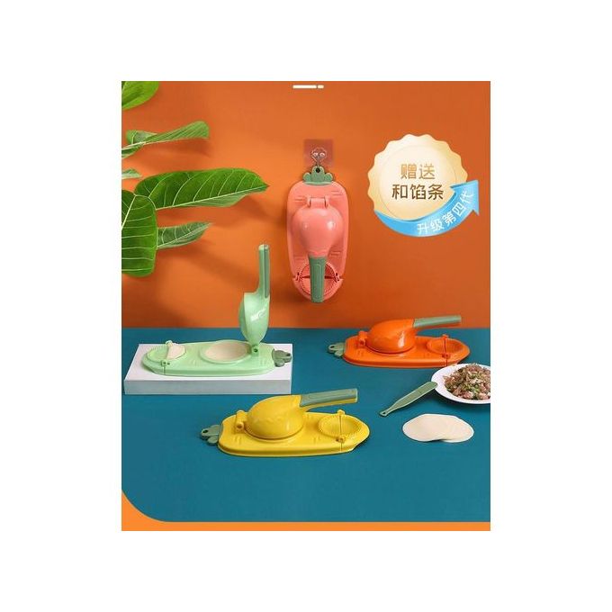 (LIMITED OFFER) Samosa Shaper Dumpling Maker 2 in 1 Piece Meat Pie Shaper(RANDOM COLOURS)