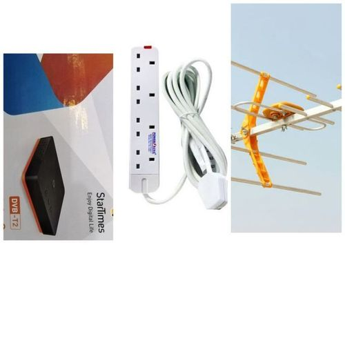 Startimes DECODER PLUS FREE 4WAY EXTENSION AND AERIAL