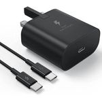 Samsung Original 45W Superfast Charger USB C cable