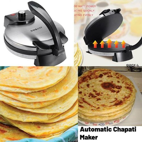 Chapati Flat Maker With Temperature Control