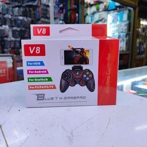 V8 For Mobile Phones Bluetooth Wireless Gaming Controller (Grip Game Pad)(Unisex)