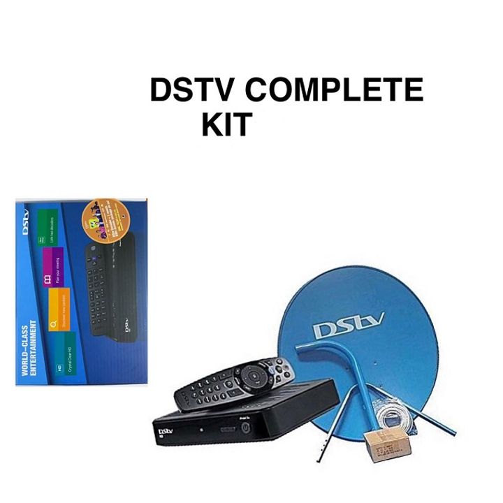 Dstv Full Kit (Dish, 25 Meters Cable, LNB, Decoder)