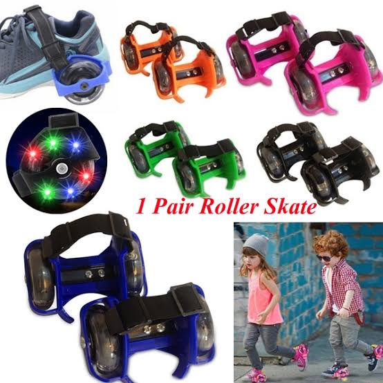 Kids Roller Skates with LED Wheels