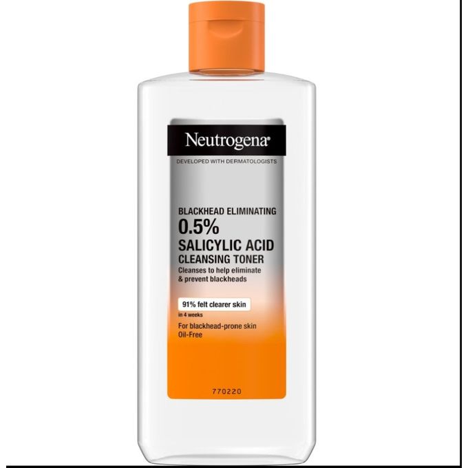 Neutrogena Blackhead Eliminating Salicylic Acid Cleansing Toner