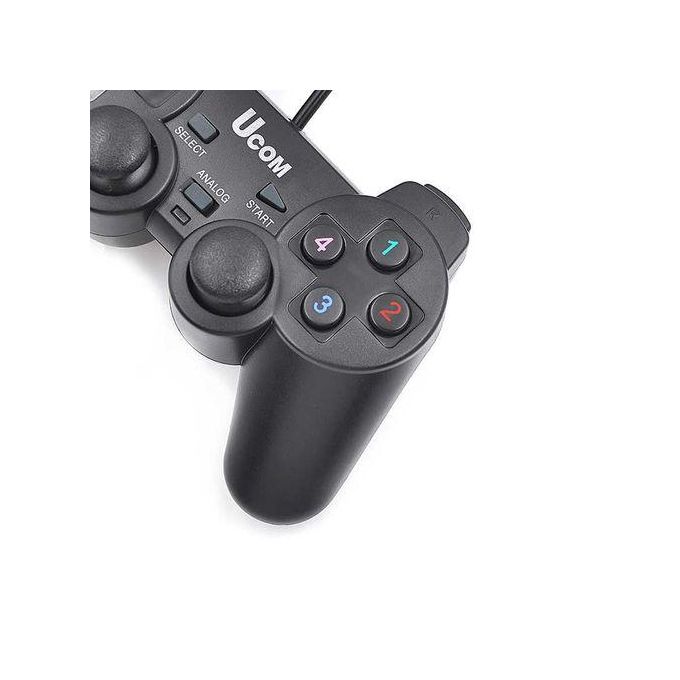 UCOM Dual Shock Pc Game Pad - Black