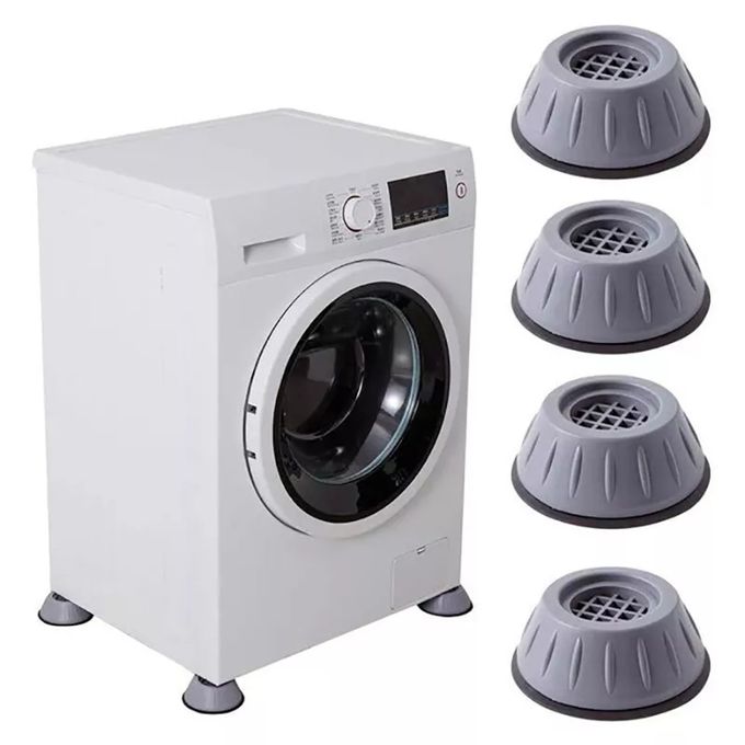4Pc Washing Machine Antivibration Anti Vibration Pads Shock And Noise Cancellation Pads