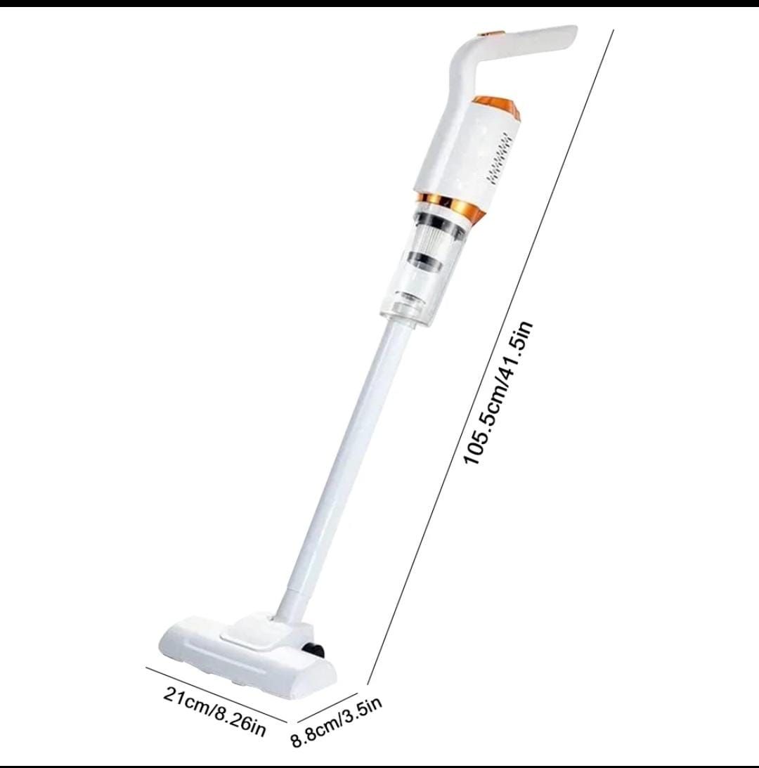 Rechargeable Cordless 3-in-1 Vacuum Cleaner – Handheld, Stick & Floor Cleaner