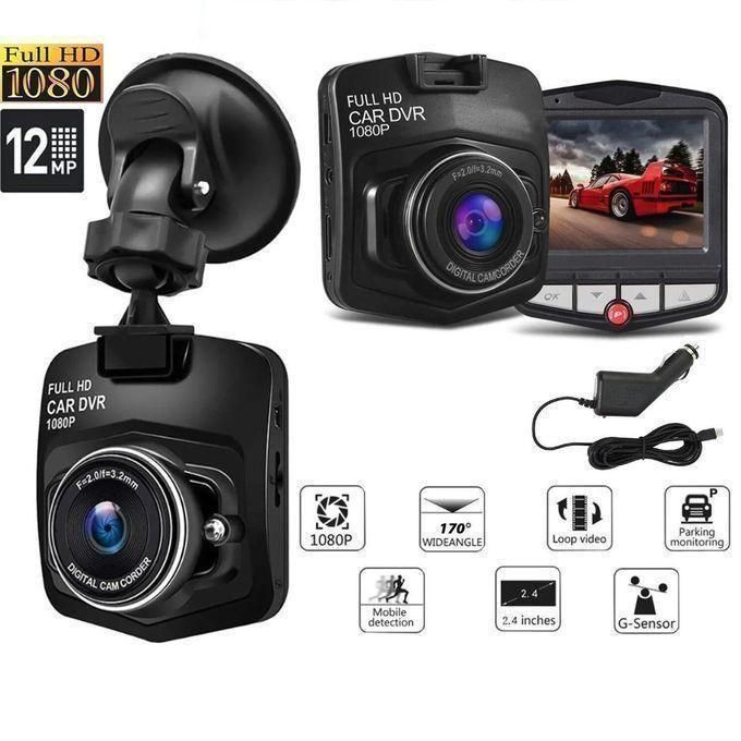Full HD 1080P Car DVR Camera Recorder with 2.3" LCD, Motion Detection, G-Sensor, Loop Recording, Night Vision, Ultra Wide Angle Lens