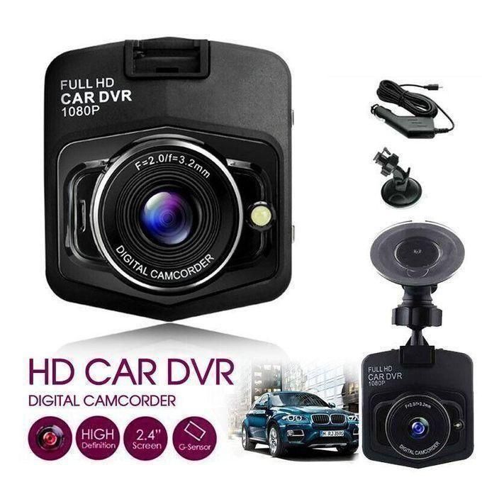 Full HD 1080P Car DVR Camera Recorder with 2.3" LCD, Motion Detection, G-Sensor, Loop Recording, Night Vision, Ultra Wide Angle Lens