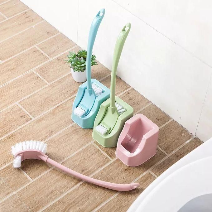 Double Sided Toilet Brush And Holder