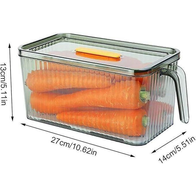 3L Elegant Acrylic Fridge Container With Date Indicator