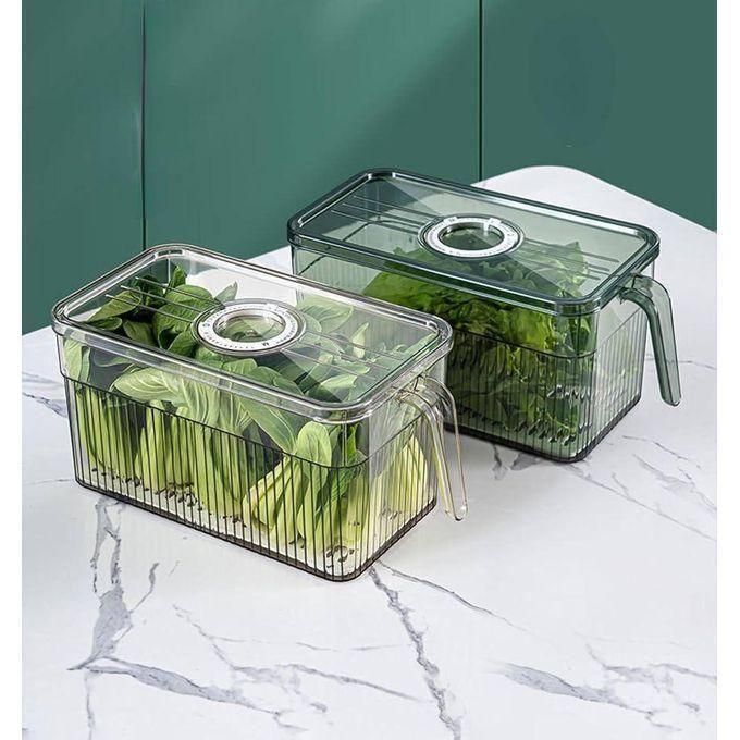 3L Elegant Acrylic Fridge Container With Date Indicator
